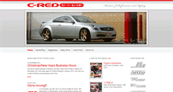 Desktop Screenshot of c-red.com.au